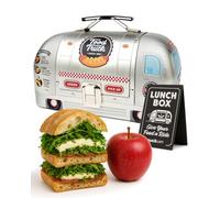 Suck UK Boîte à déjeuner en forme de camion | Boîte à déjeuner en métal | Boîte à déjeuner pour adultes et enfants | Boîtes à déjeuner fantaisie en étain