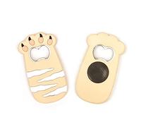 Suck UK Décapsuleur en forme de chat | Décapsuleur en forme de patte | Lame de bar fantaisie | Ouvre-bière et décapsuleur de bière | Accessoires de bar à domicile | Cadeaux de chat pour femme |