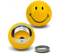 Suck UK Décapsuleur Smiley Ball | Prise en main confortable en acier inoxydable facile à ouvrir pour bière soda | Accessoires uniques pour l'extérieur ou l'intérieur | Cadeau fantaisie amusant pour