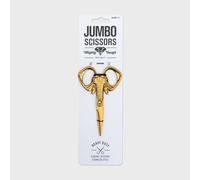 Suck UK Elephant Jumbo Ciseaux puissants en acier inoxydable finition laiton pour une utilisation fine et intensive - Plastique - Cadeau fantaisie unique pour zoologistes et barbiers