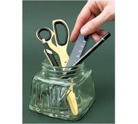 Suck Uk Encrier De Bureau Pot À Crayons Porte-Stylos Pour Accessoires De Bureau Fournitures De Papeterie Porte-Pinceaux De Maquillage En Verre Pots À Stylos Pour Bureau Accessoires De