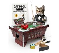 Suck UK - Jouet interactif pour chat | Jouets pour chats d'intérieur et chatons | Grattoir en carton | Griffoir avec balle pour jouer et enrichir | Empêche les chats de gratter les meubles - Table de