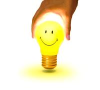 Suck UK Lampe visage souriant | Ampoule sans fil | Lampe pour enfants | Lampe smiley | Lampe rechargeable par USB | Décoration de chambre mignonne et accessoires de chambre de fille | Lampe fantaisie