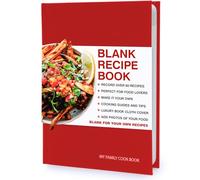 Suck UK | Livre de recettes pour vos propres recettes | Mon livre de cuisine familial | Carnet de recettes cartonné | Journal alimentaire personnalisé et livre de scrap