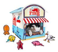 Suck UK Maison de Jeux pour Chats | Maison de Jeux innovante | Jouet et Accessoires | Emballage Plat et Facile à Monter