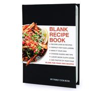 Suck UK Mon livre/Carnet de recettes familiales - Noir (Anglais)