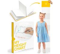 Suck UK Toise pour enfants | Tableau de croissance pliable | Tableau de mesure amusant pour enfants avec autoportrait et boîte à dessin | Décoration de chambre d'enfant et accessoires de chambre |