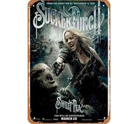 Sucker Punch - Affiche de film décoration murale rétro en métal 20,3 x 30,5 cm