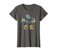 Sucker Punch Circles T-Shirt, Femme, Asphalte, XS