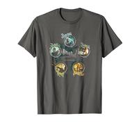 Sucker Punch Circles T-Shirt, Homme, Asphalte, 3XL