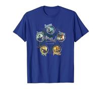 Sucker Punch Circles T-Shirt, Homme, Bleu Royal, 3XL