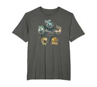 Sucker Punch Circles T-Shirt, Homme Grandes Tailles, Asphalte, 3X Tall