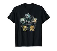 Sucker Punch Circles T-Shirt, Homme, Noir, 3XL