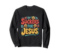 Suckers For Jesus Chrétien Couleur Sweatshirt