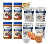 SUCOFIN Lot de 8 boîtes de 400 g pour café et thé - 4 sachets de protection refermables de 200 g