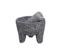 SUCOS DO BRASIL Mortier en pierre volcanique, Ø 11cm - Molcajete Piedra Volcanica (petit)