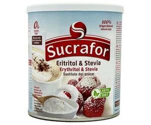 SUCRAFOR (eritritol y stevia) 500gr. - soin conçu pour une utilisation régulière, peut être utilisé régulièrement selon les besoins individuels, poids 500 g et associe fonctionnalité pratique et sensa