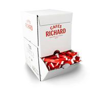 Sucre Blanc Cafés Richard - Boîte distributrice 750 bûchettes rouges