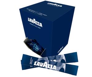 Sucre blanc Lavazza - Boîte distributrice bleue 200 bûchettes