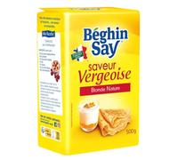 Sucre Blonde Nature BEGHIN SAY - le paquet de 500 g Lot De 4 - Par Lot