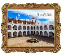 Sucre Bolivie Aimants de réfrigérateur Souvenir touristique Décoration de réfrigérateur Aimant