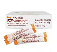 Sucre Coffee-Webstore - Boîte Distributrice - 200 bûchettes