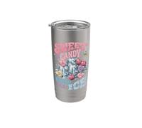 Sucre comme Candy, Froid Glaçon - Design Amour Gobelet isotherme en acier inoxydable double paroi