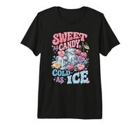 Sucre comme Candy, Froid Glaçon - Design Amour T-Shirt Haut de Gamme
