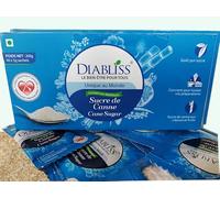 Sucre de canne santé,100% naturel pour tous. diabétiques, tous régimes, Minceur. Pour café, boissons, gâteaux, recettes sans sucre, desserts pâtisseries et tous. Retrouvez la forme. 2X40 dosettes ind