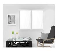 SUCRE D'OCRE Paire de brise bise DOLLY 90x120 cm - Blanc