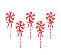 Sucre d'orge de Noël coloré - Décoration délicate pour sapin de Noël - Décoration pour une scène chaleureuse et agréable - Matériaux artisanaux