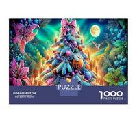 Sucre d'orge d'hiver Puzzle 1000 Pièces Premium,Finition Mat Anti-Reflet,Pièces Épaises,Cadeau De Qualité 38x26cm/1000pcs