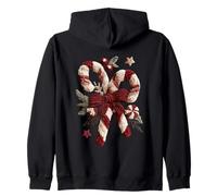 Sucre d'orge Festif et nœud l'esprit des fêtes Sweat à Capuche