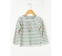 sucre d'orge tee-shirts et débardeurs fille de couleur beige