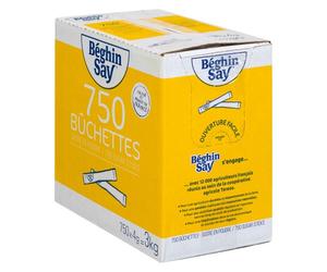 Sucre en poudre Béghin Say - Boîte distributrice de 750 sticks