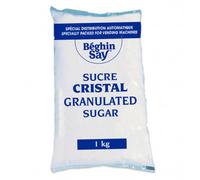 Sucre en Poudre Cristal Beghin-Say pour Distributeur Automatique - 1 Kg