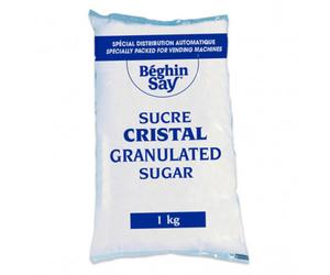 Sucre en Poudre Cristal Beghin-Say pour Distributeur Automatique - 1 Kg