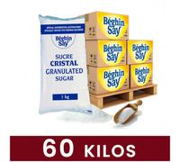 Sucre en poudre Cristal Beghin Say pour Distributeur Automatique - 60 paquets - 60 Kg