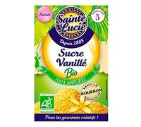 Sucre vanillé BIO - Sainte Lucie - 5 sachets de 7,5g