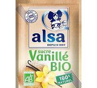 ALSA - Sucre Vanille Equitable 45G - Lot De 3