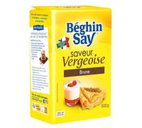 Sucre Vergeoise Brune BEGHIN SAY - le paquet de 500 g Lot De 4 - Par Lot