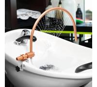 SUCRFXJ Head Spa with Water Pump,Spa Basin Faucet Water Circulation Frame, Head Spa Equipment, 180° Adjustable & Metal Fixing, Hair Shower Shampoo Bowl Bed for Massage Salon Equipment