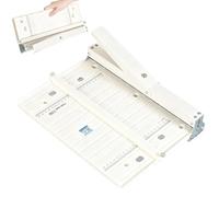 SUCRFXJ Plieuse Manuelle Robuste de 350 mm, plieuse de Papier A3, rainureuse, plieuse, rainureuse, Profondeur de rainure: 0,8mm, for Bureau, brochures, Cartes de vœux et papiers Photo.