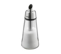 GEFU Sucrier doseur Brunch GE33700 – verre et acier inoxydable, transparent 6,9x6,9x17,3 cm