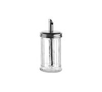 Sucrier Doseur Professionnel en Inox et Verre Bec de 19 mm