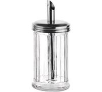 Sucrier Doseur Professionnel en Inox et Verre Bec de 19 mm