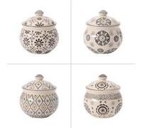 Sucrier Nelson 10 cm (1 modèle aléatoire) - Table Passion - Gris - Grès Gris G