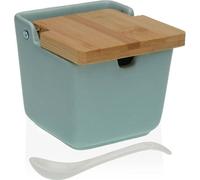Sucrier Versa Bleu 8,8 x 8,5 x 8,8 cm en céramique