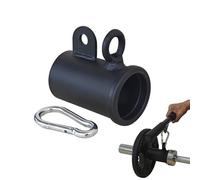 Sucritude Adaptateur T Bar - Poignée de Rowing pour Barre Olympique - Équipement de Fitness pour Musculation Dos Épaules Bras Maison Hommes Femmes - Entraînement à Domicile