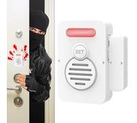 Sucritude Alarme de Porte Lors de l'Ouverture, Capteur de Porte Intelligent, Rappel Vocal, Petit Capteur pour Sécurité à Domicile, Magasin, École, Réfrigérateur, Fenêtre